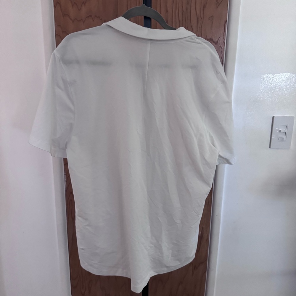Lululemon Men's White Short-Sleeve Shirt XL